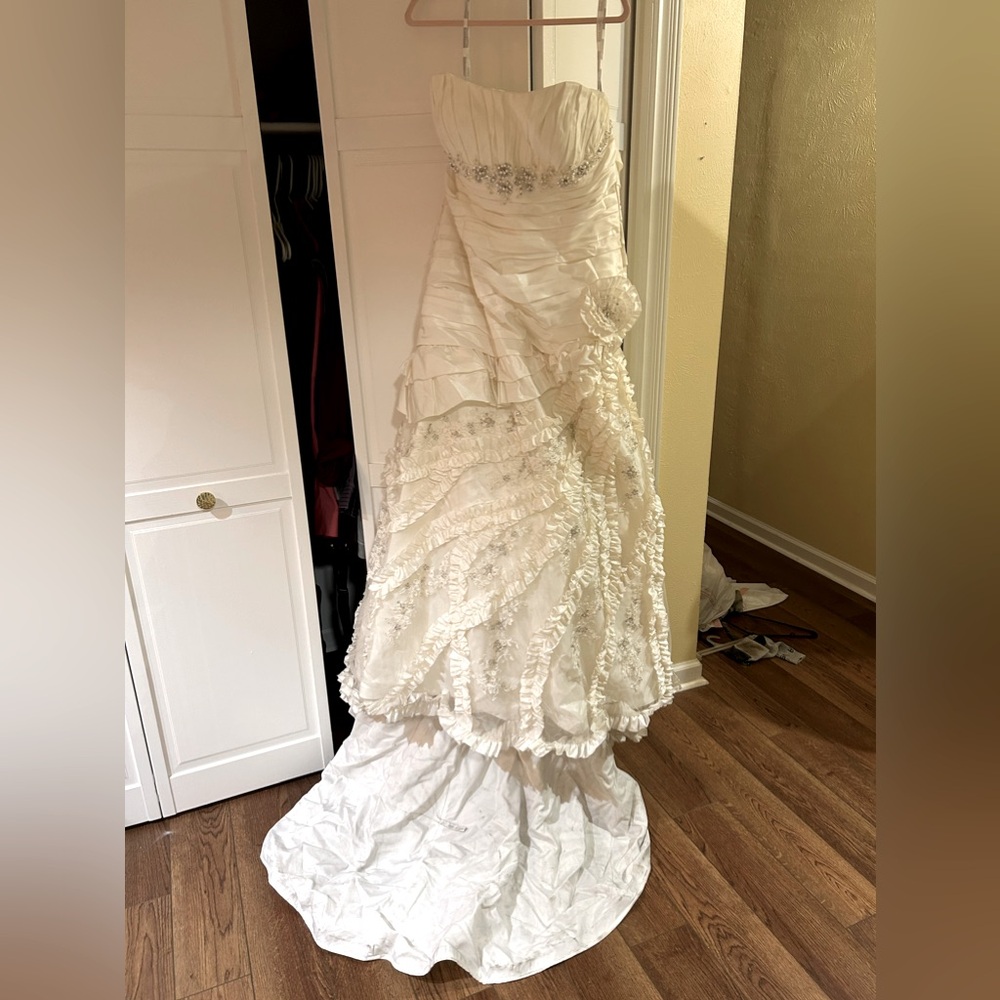 Used wedding gown.